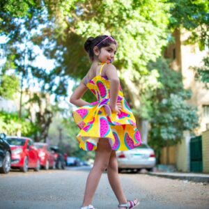 Yellow Watermelon Dress