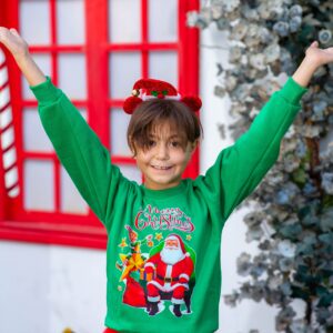 GREEN HOLIDAY CREW NECK SWEATSHIRT